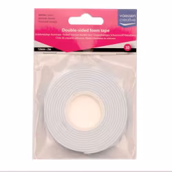 Dubbelhäftande 3D-tejp,2x12 mm  2 m
