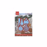Marianne Design Die -Merry Christmas Baubles LR0682