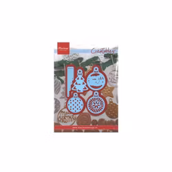 Marianne Design Die -Merry Christmas Baubles LR0682