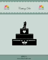 Dixie Craft Cutting Die Wedding Cake