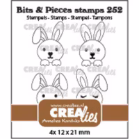 Crealies Bits & Pieces Bunnies