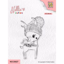 Nellie´s Choice Clear Stamps Hi There, A Merry Christmas