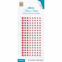 ​Nellie´s Choice Adhesive Strass Stones Christmas Red