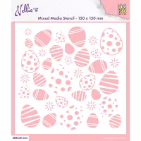 Nellie's Choice Stencil Easter Eggs Background