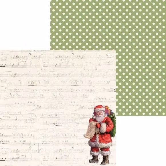 Kaisercaft Down Making A List  12x12"