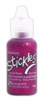 Ranger Stickles Glitter Glue - Cranberry 18 ml