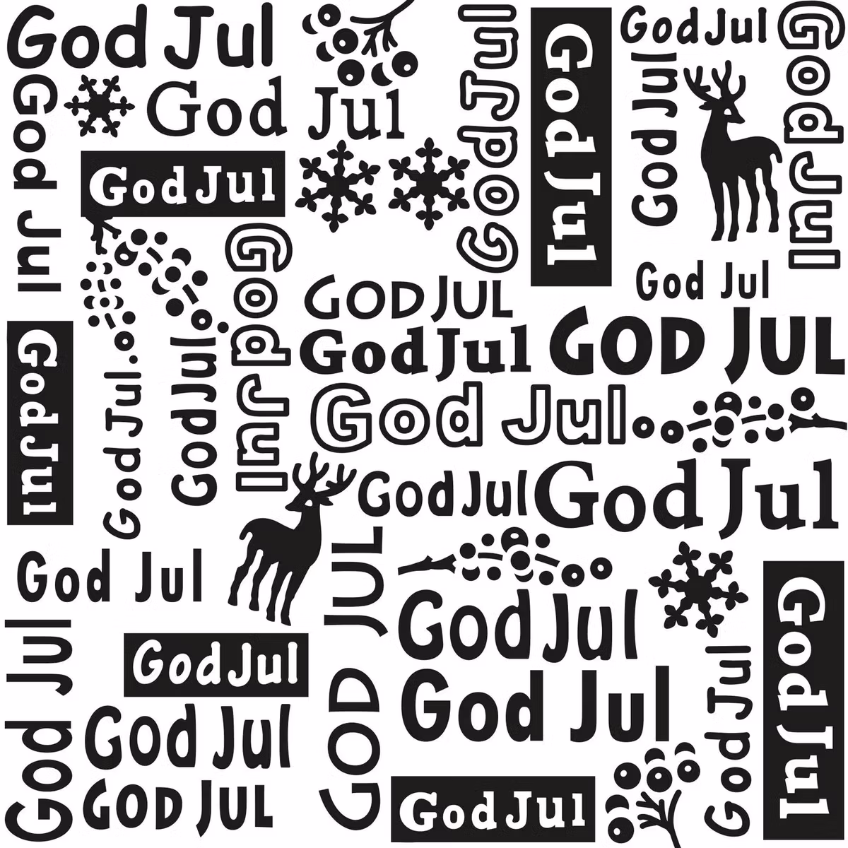 Nellies Choice 3D Embossing Folder God Jul