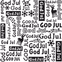 Nellies Choice 3D Embossing Folder God Jul