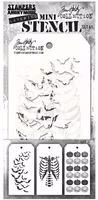 Tim Holtz Stencil Mini Set 61