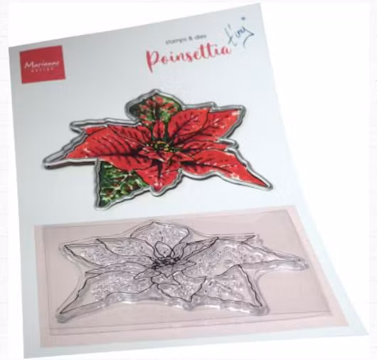 Marianne Design Stämpel + Die Poinsettia