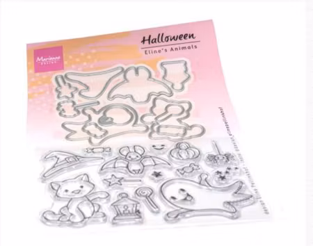 Marianne Design Stämplar + Dies Halloween Animals