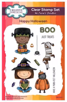 Creative Expressions Stämplar Happy Halloween