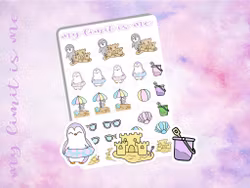 Beach penguins ♥