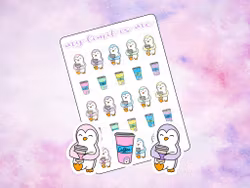 Coffee penguins ♥