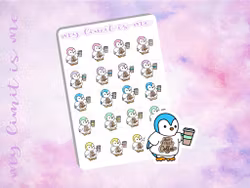 First Coffee penguins ♥