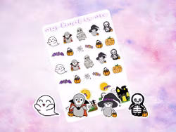 Halloween penguins ♥