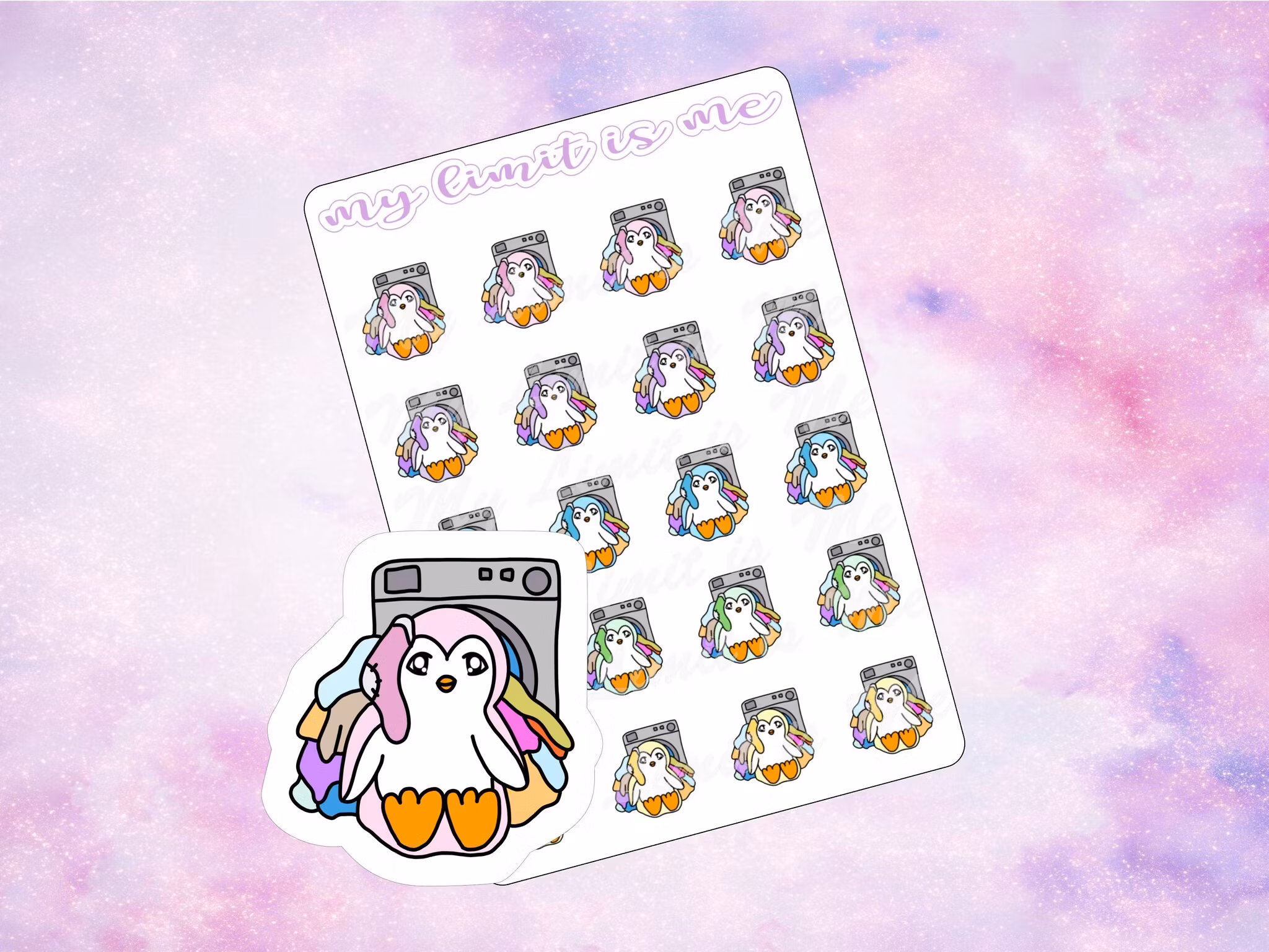 Laundry penguins ♥