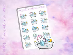 Bathtub penguins ♥