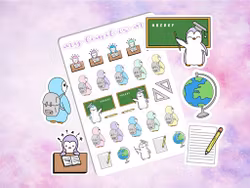 Shcool penguins ♥
