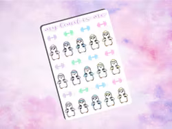 Workout penguins ♥