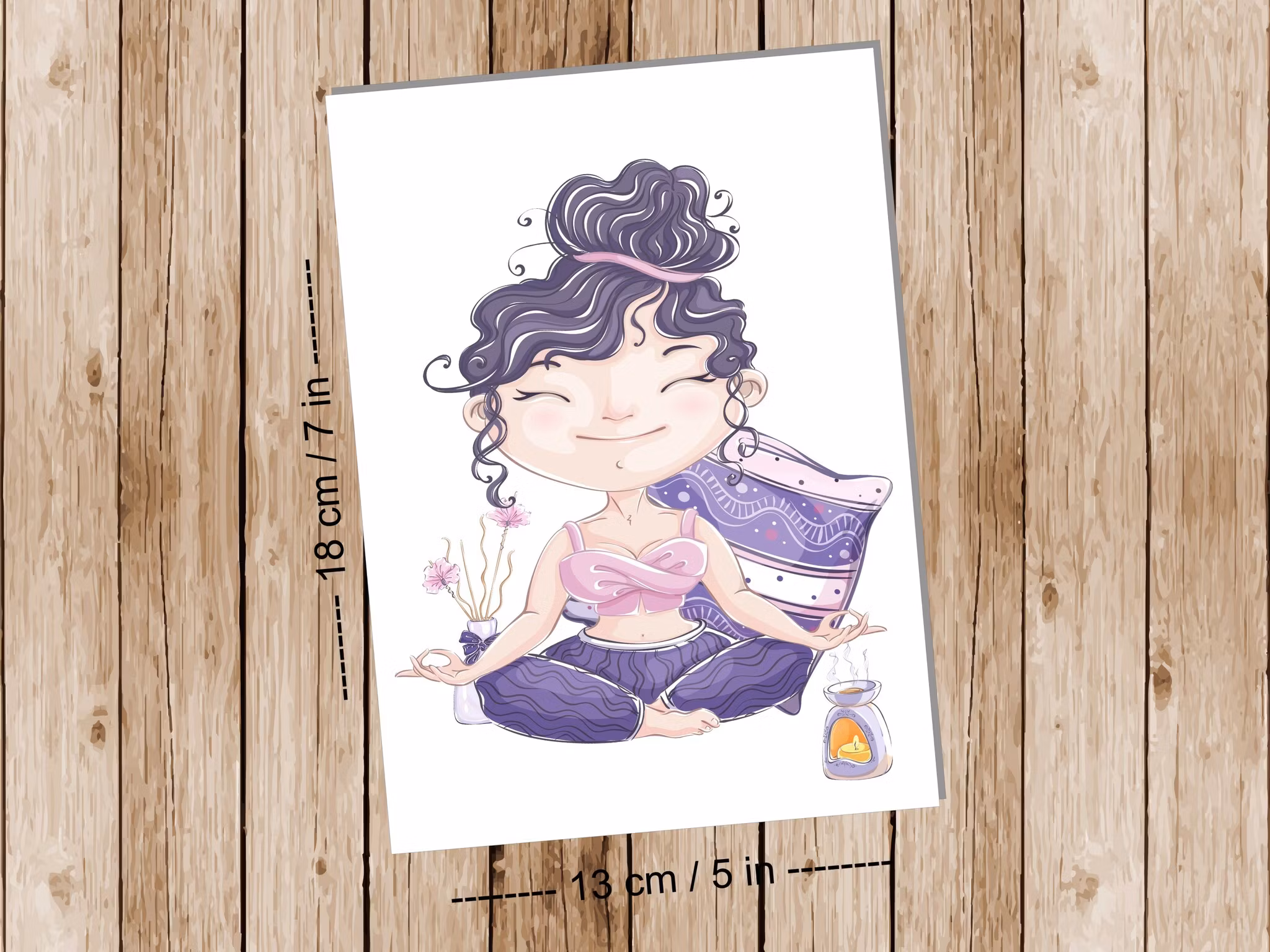Yoga - Art print