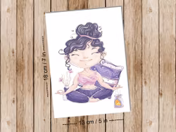 Yoga - Art print