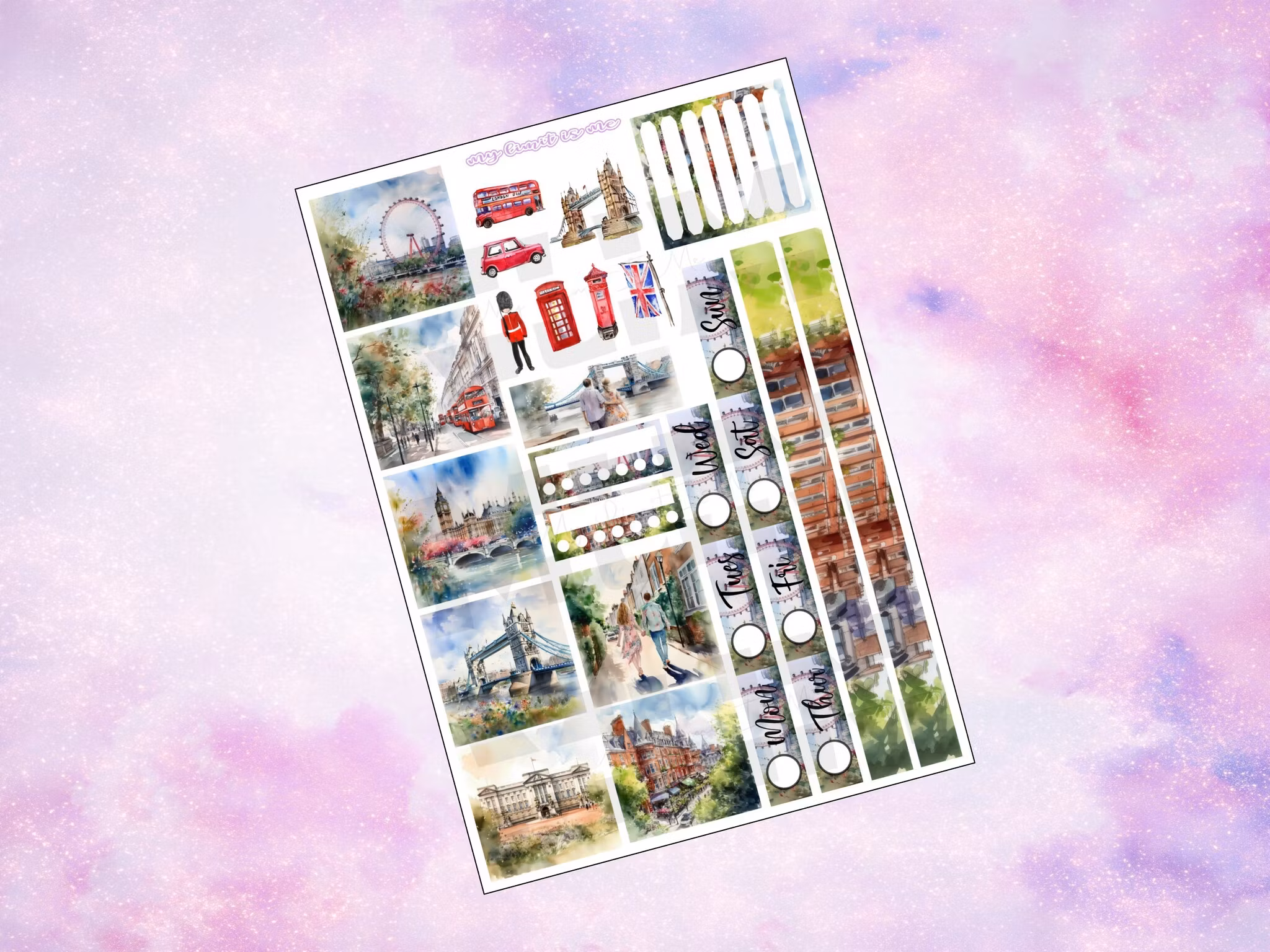 Hobonichi Cousin - London Travel