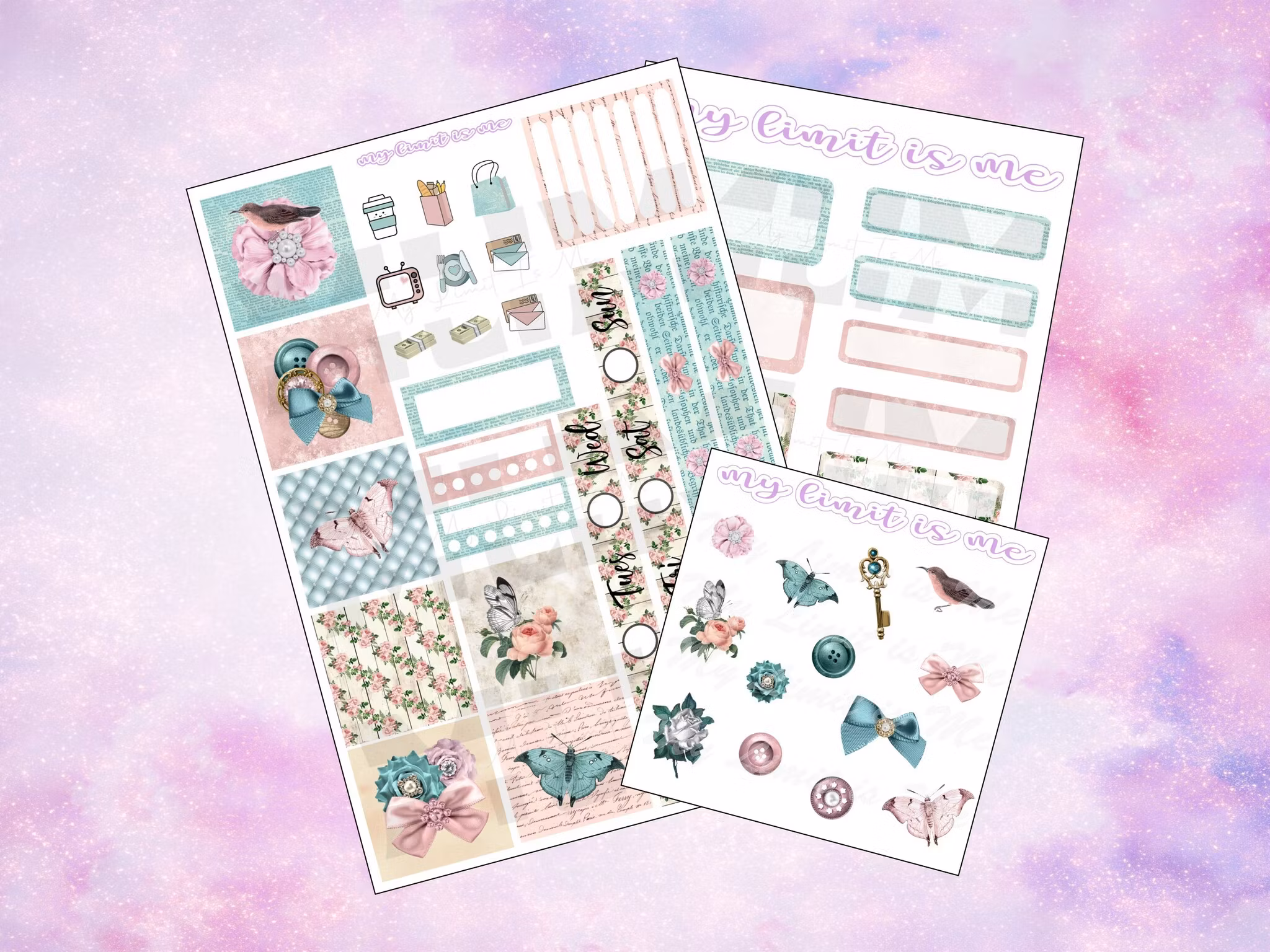 Hobonichi Cousin - Vintage Garden