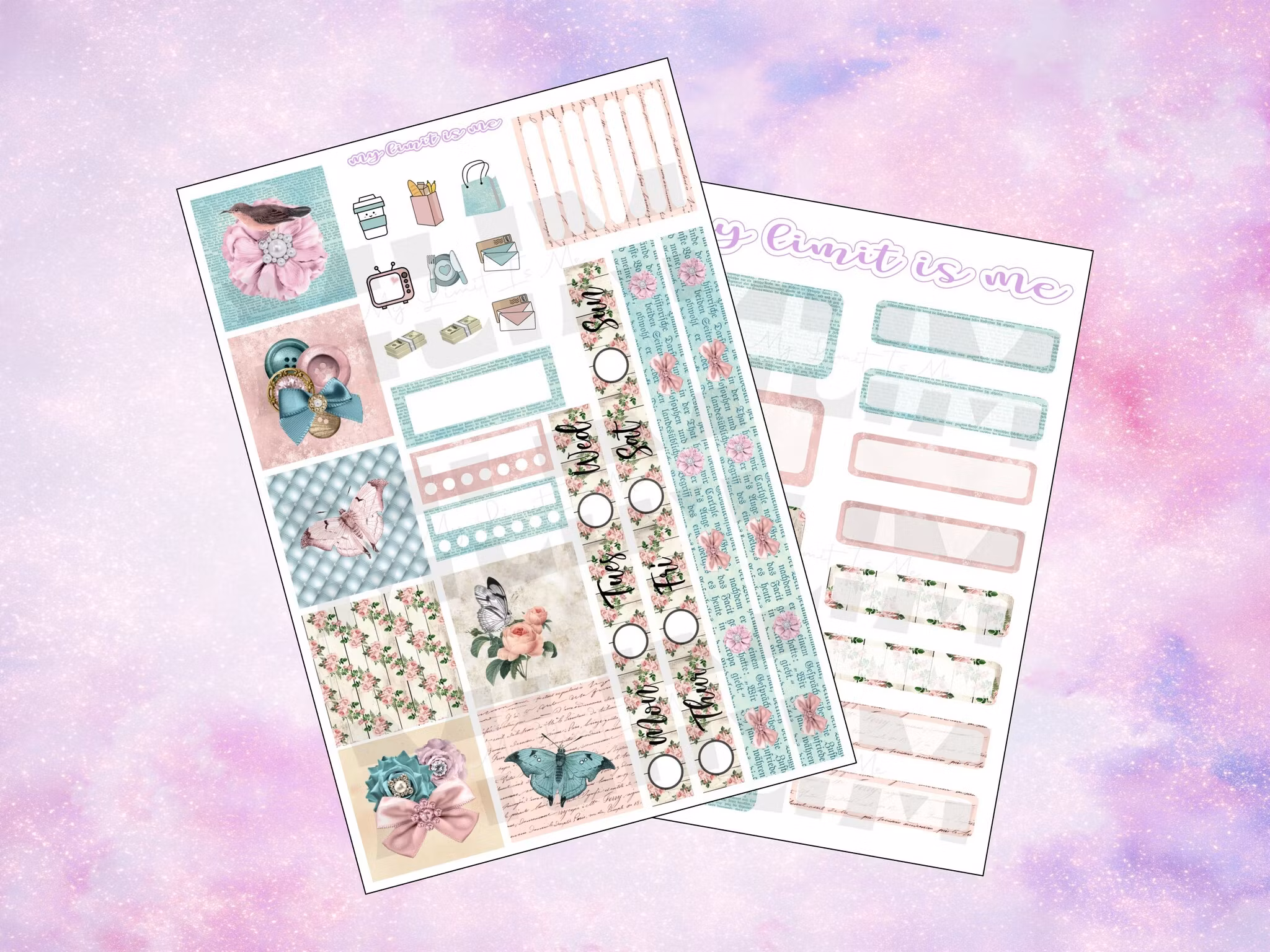 Hobonichi Cousin - Vintage Garden