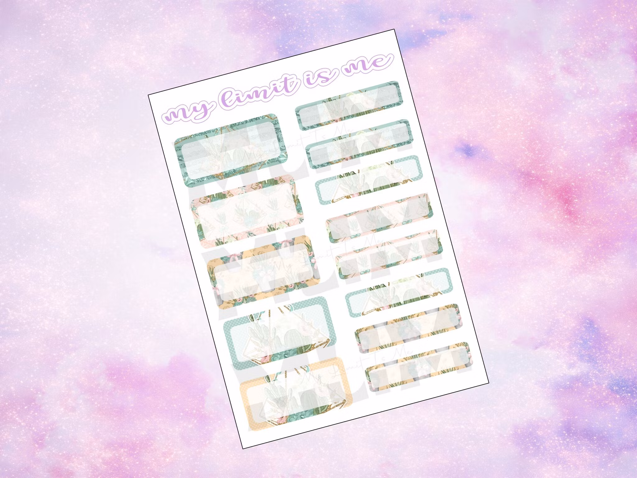 Hobonichi Cousin - Spring Cactus