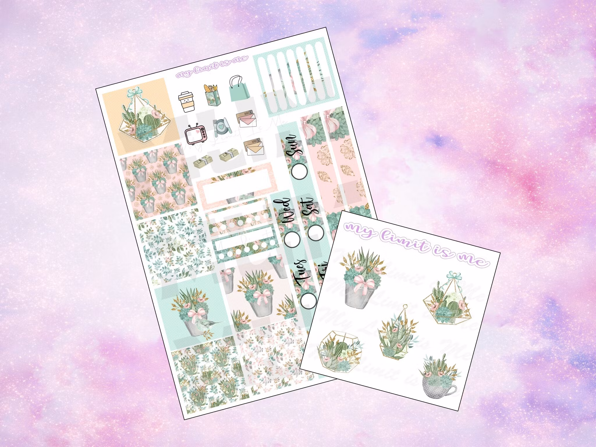 Hobonichi Cousin - Spring Cactus