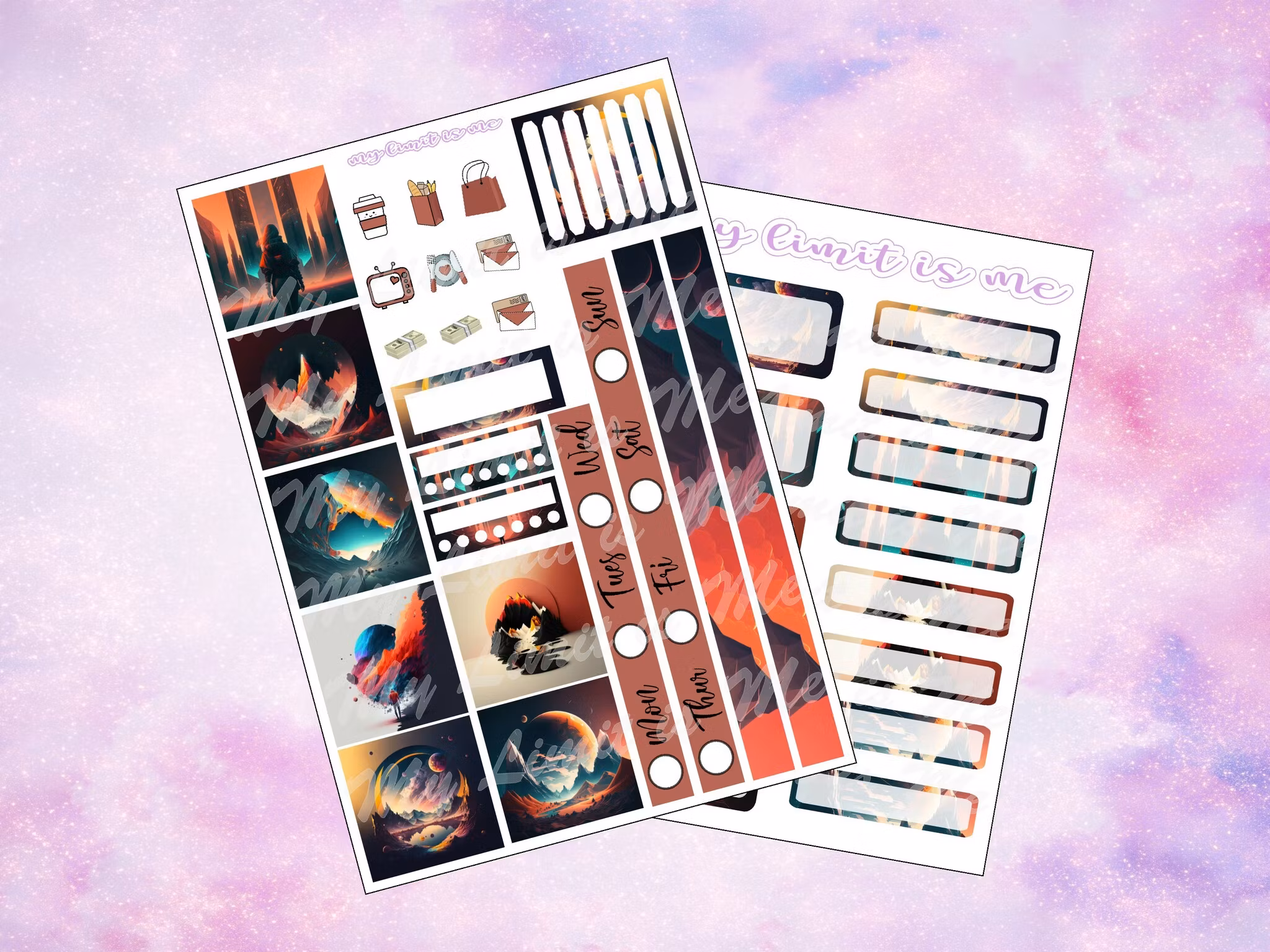 Hobonichi Cousin - Fantasy land