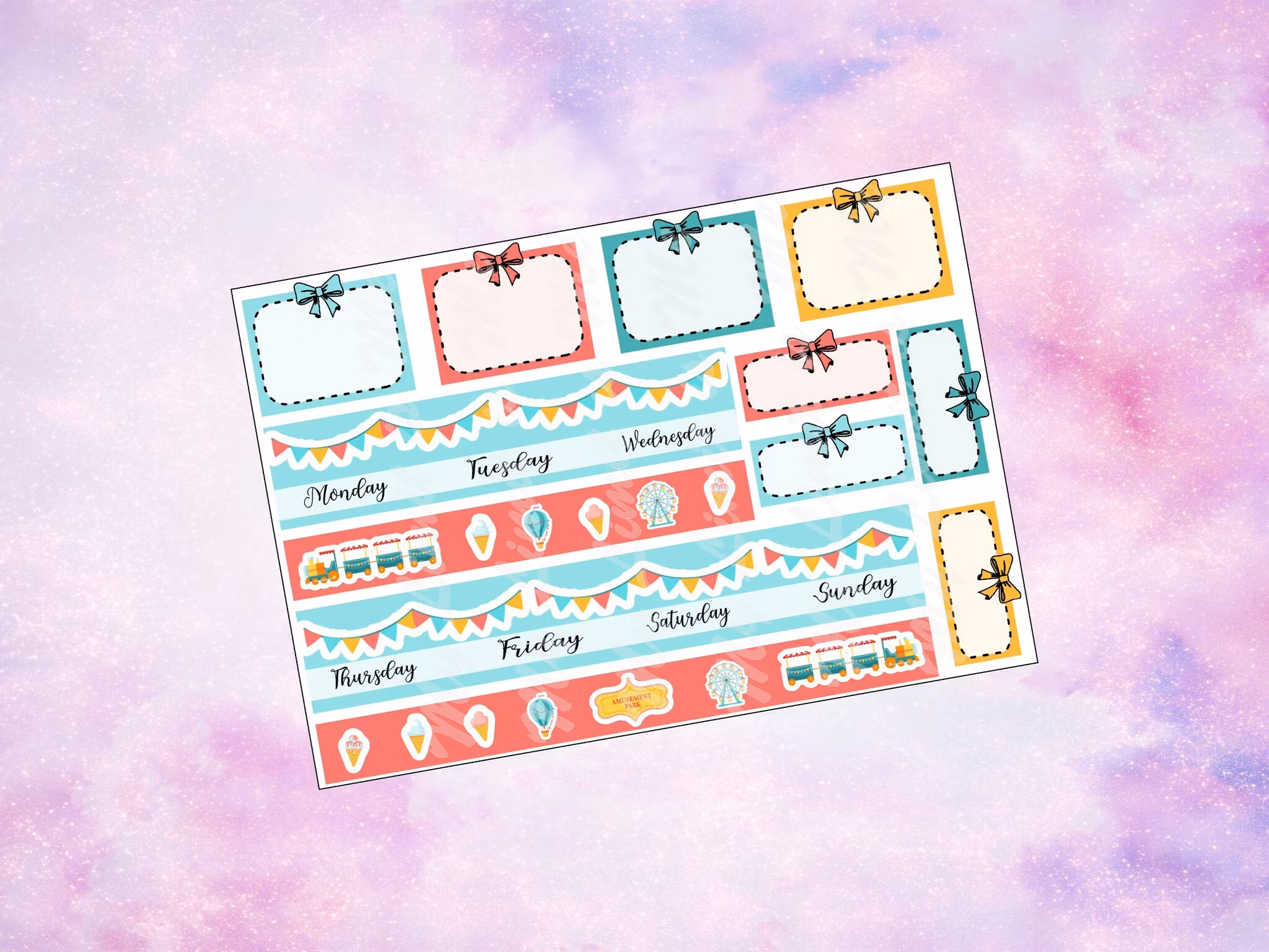 Happy Planner - Amusement Park