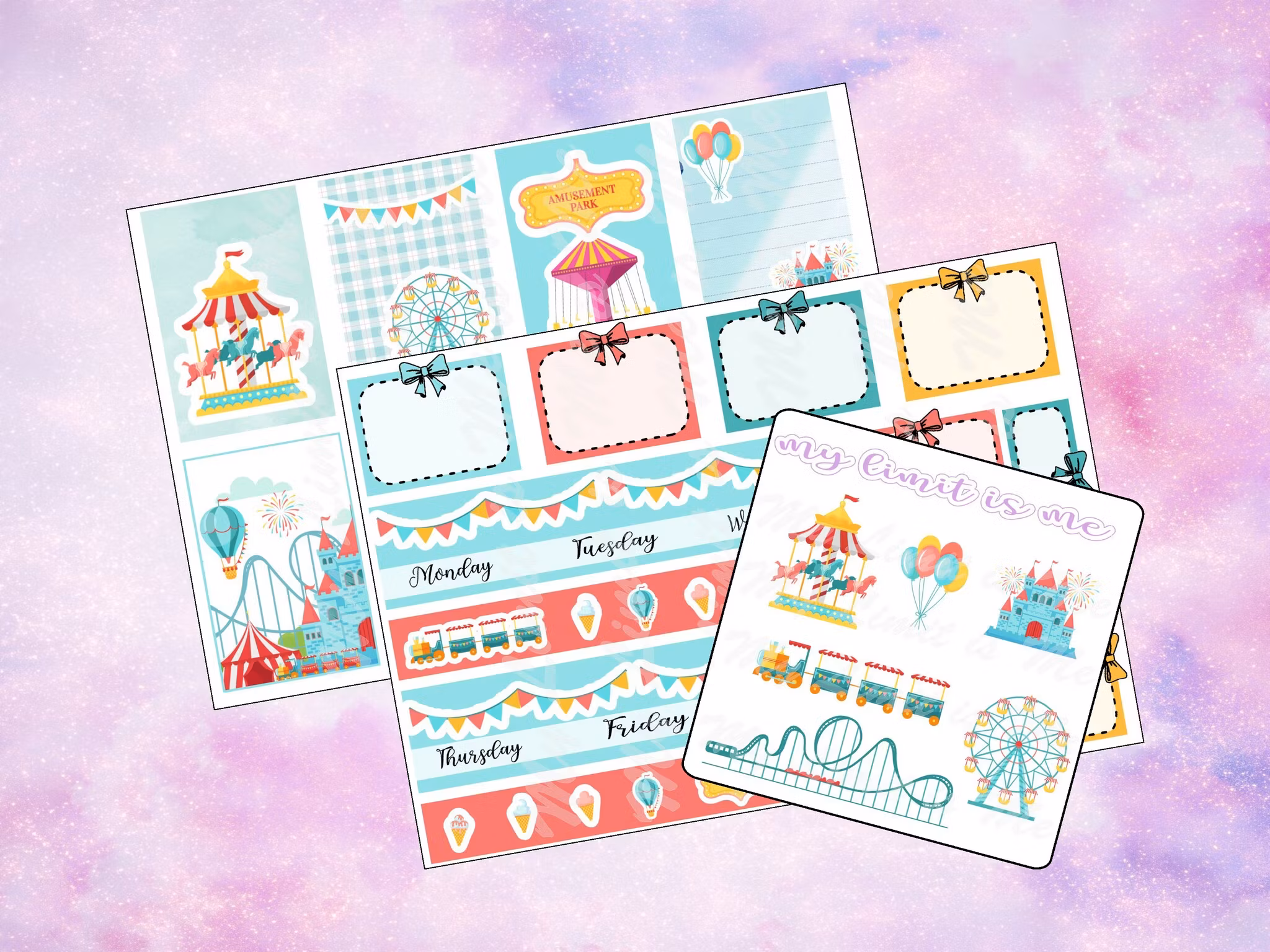 Happy Planner - Amusement Park