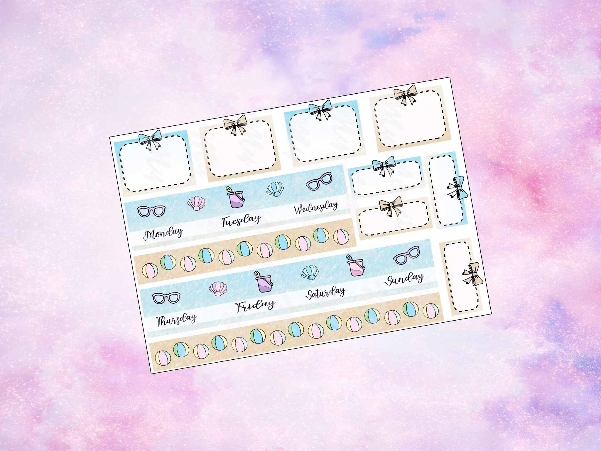 Happy Planner - Beach Penguin ♥