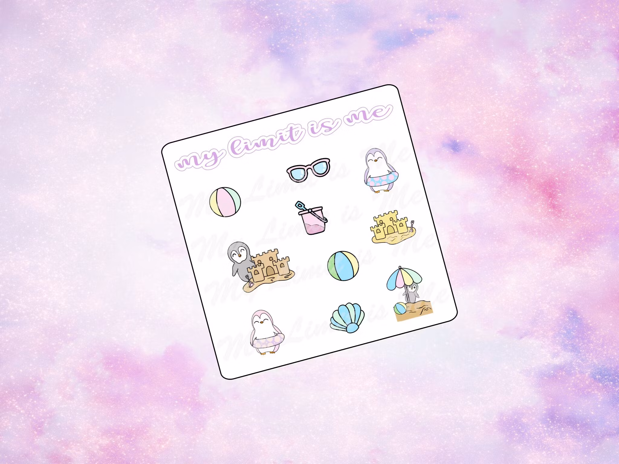 Happy Planner - Beach Penguin ♥