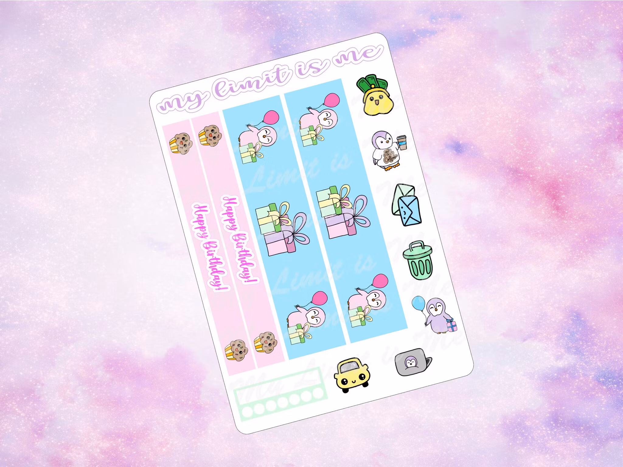Hobonichi Weeks - Birthday Penguin ♥