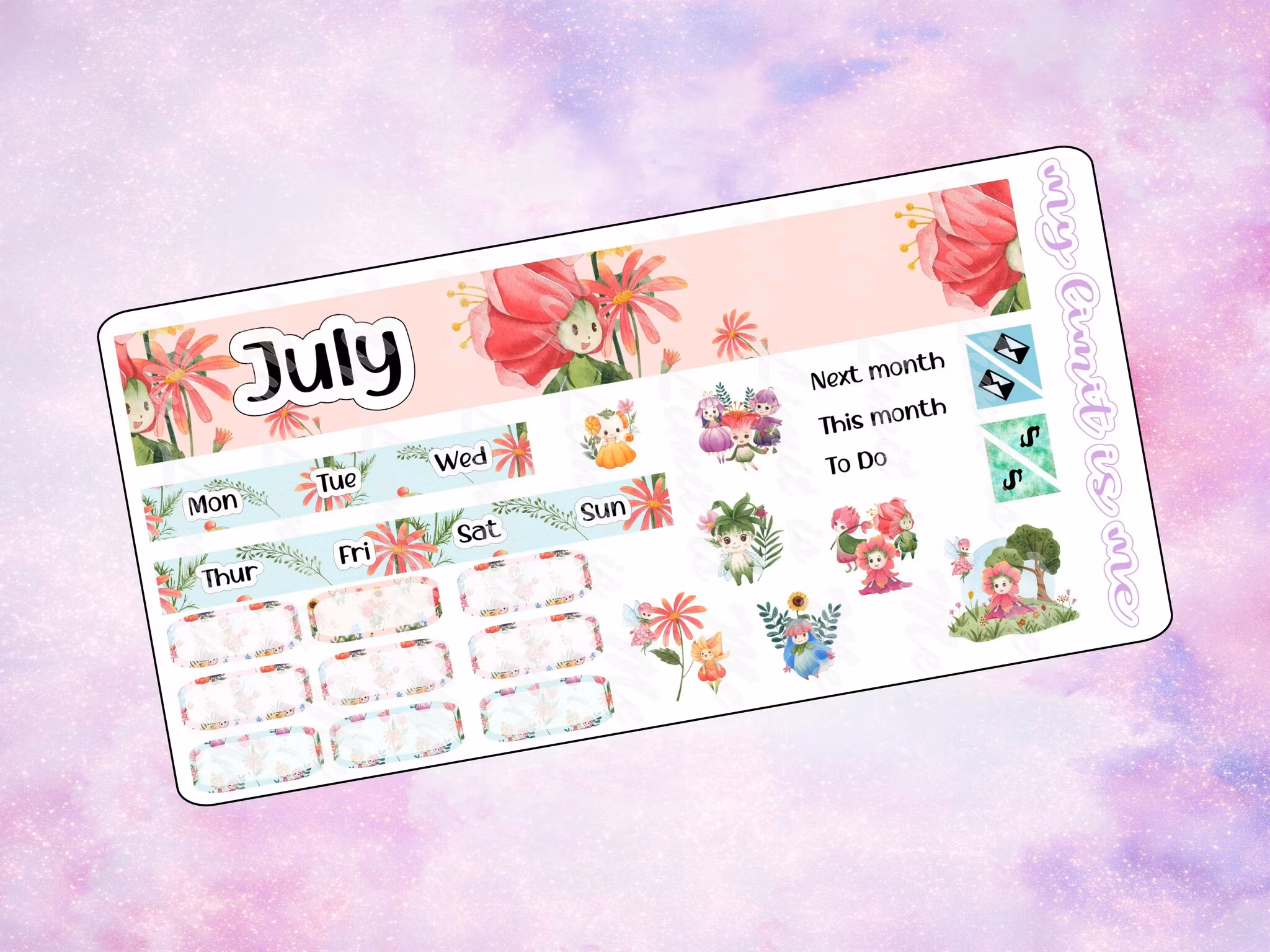 Hobonichi Weeks - July monthly