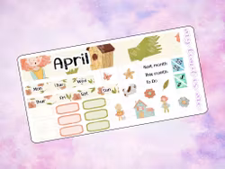 Hobonichi Weeks - April monthly