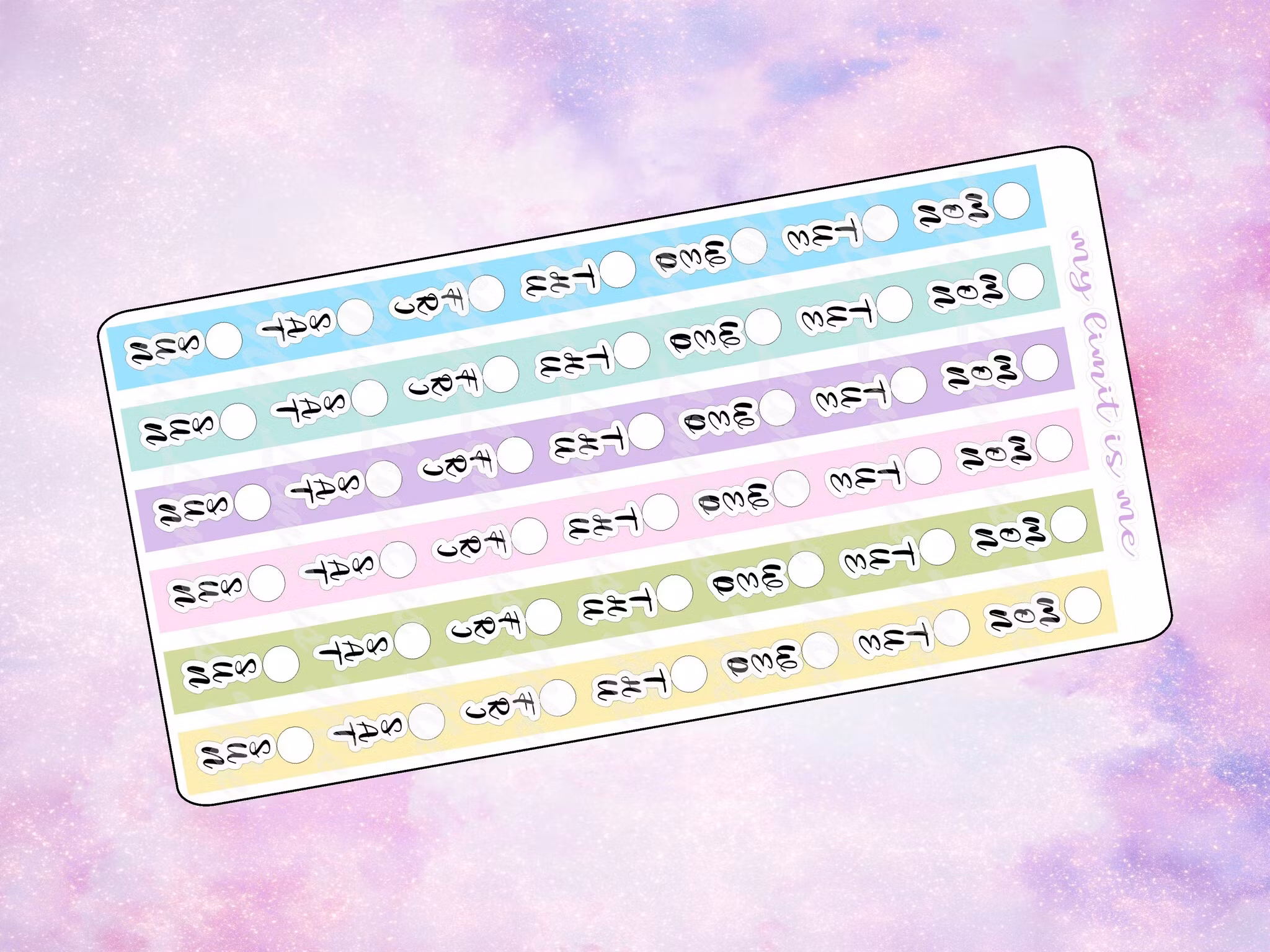 Hobonichi Weeks - Days of the week