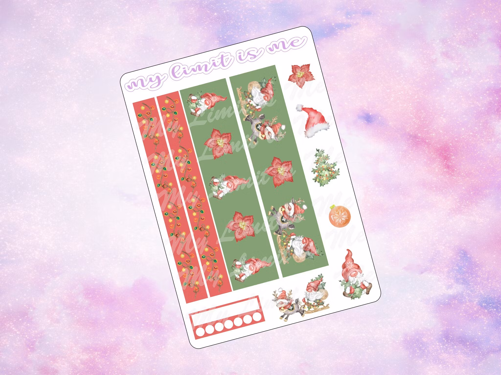 Hobonichi Weeks - Christmas Gnomes and Rudolph