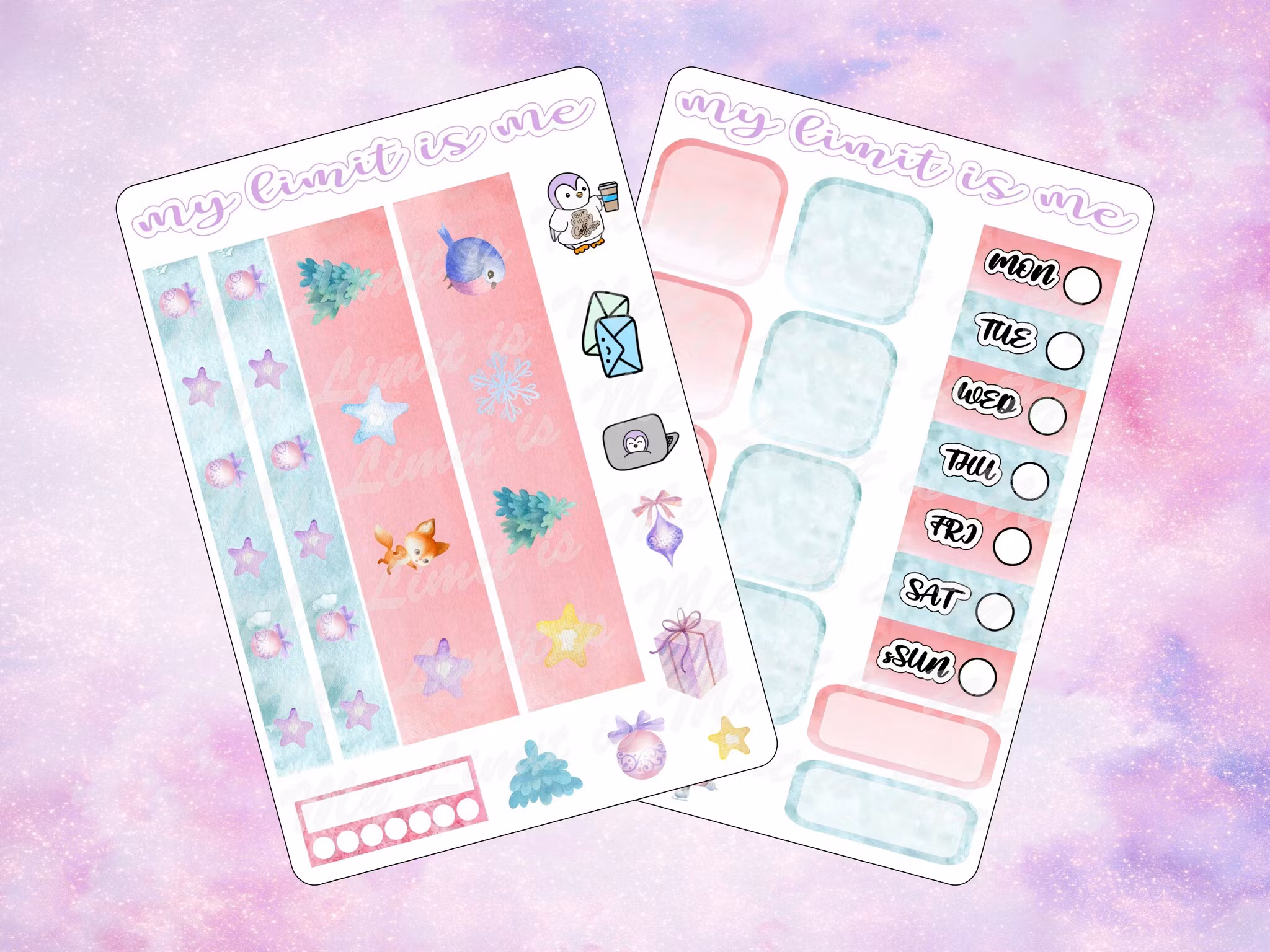 Hobonichi Weeks - Pastel Christmas