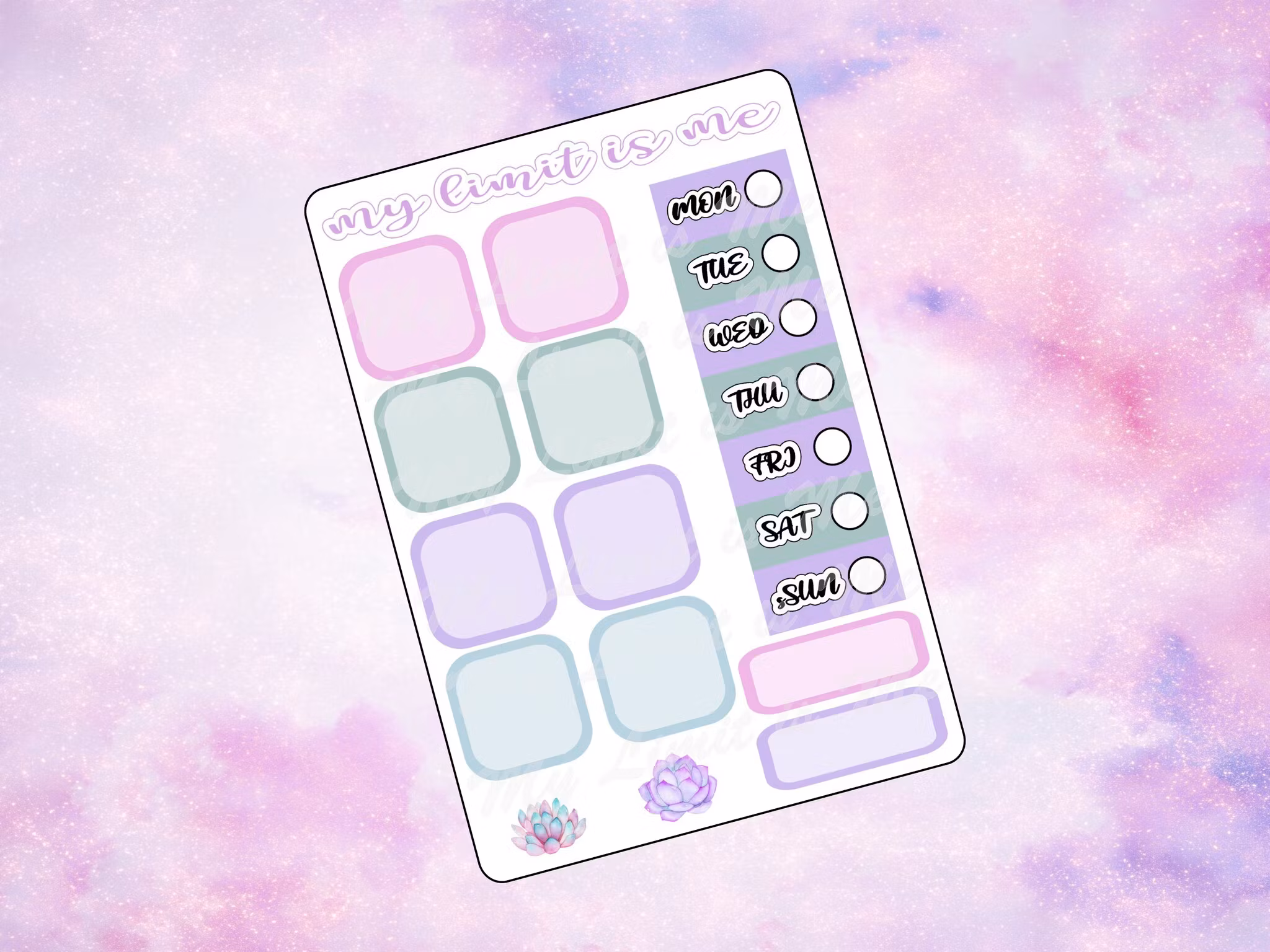 Hobonichi Weeks - Succulents