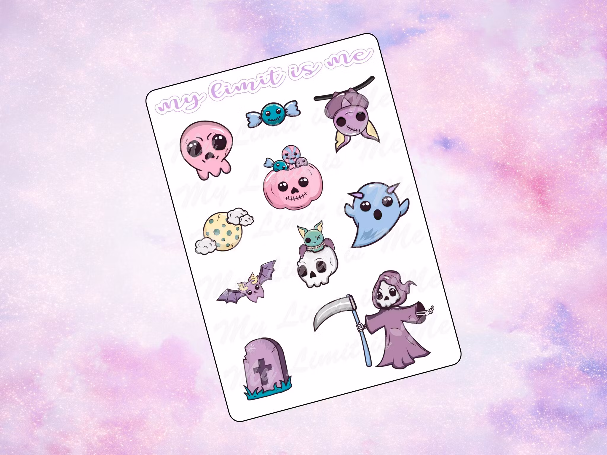 Halloween 4 - Purple and pink