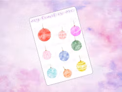 Christmas tree ornaments