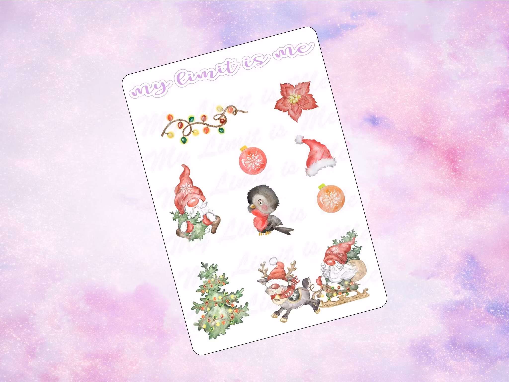 Christmas Gnomes and Rudolph
