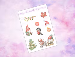 Christmas Gnomes and Rudolph