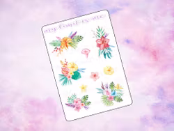 Tropical flowers