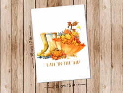 Fall in the Air - Art print