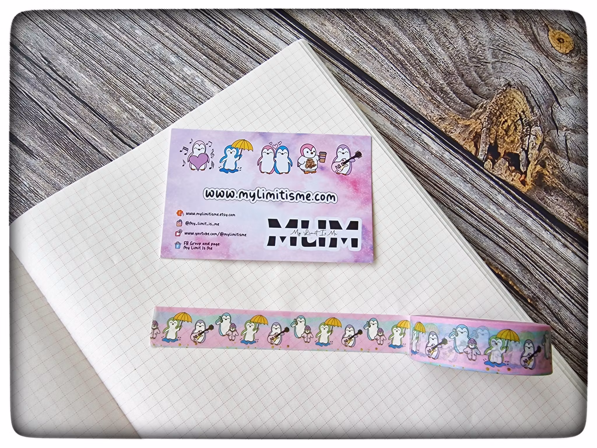Kawaii Penguins Washi ♥